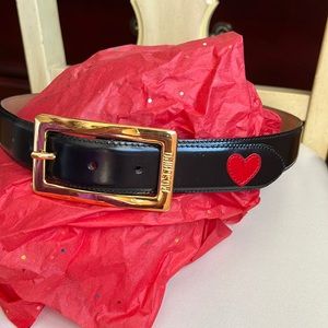 Moschino Black belt